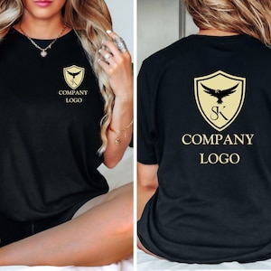 Custom Company Logo T-shirts, Custom Design Sweatshirts, Personalized Logo Hoodies, Custom Double Sided Print Shirts, Custom Text Shirts