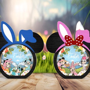 Happy Easter's Day Cartoon Character Standing Svg, Funny Mouse Lasercut File Svg,Wooden Cartoon Egg Svg,Holiday Home Decor Svg,Glowforge