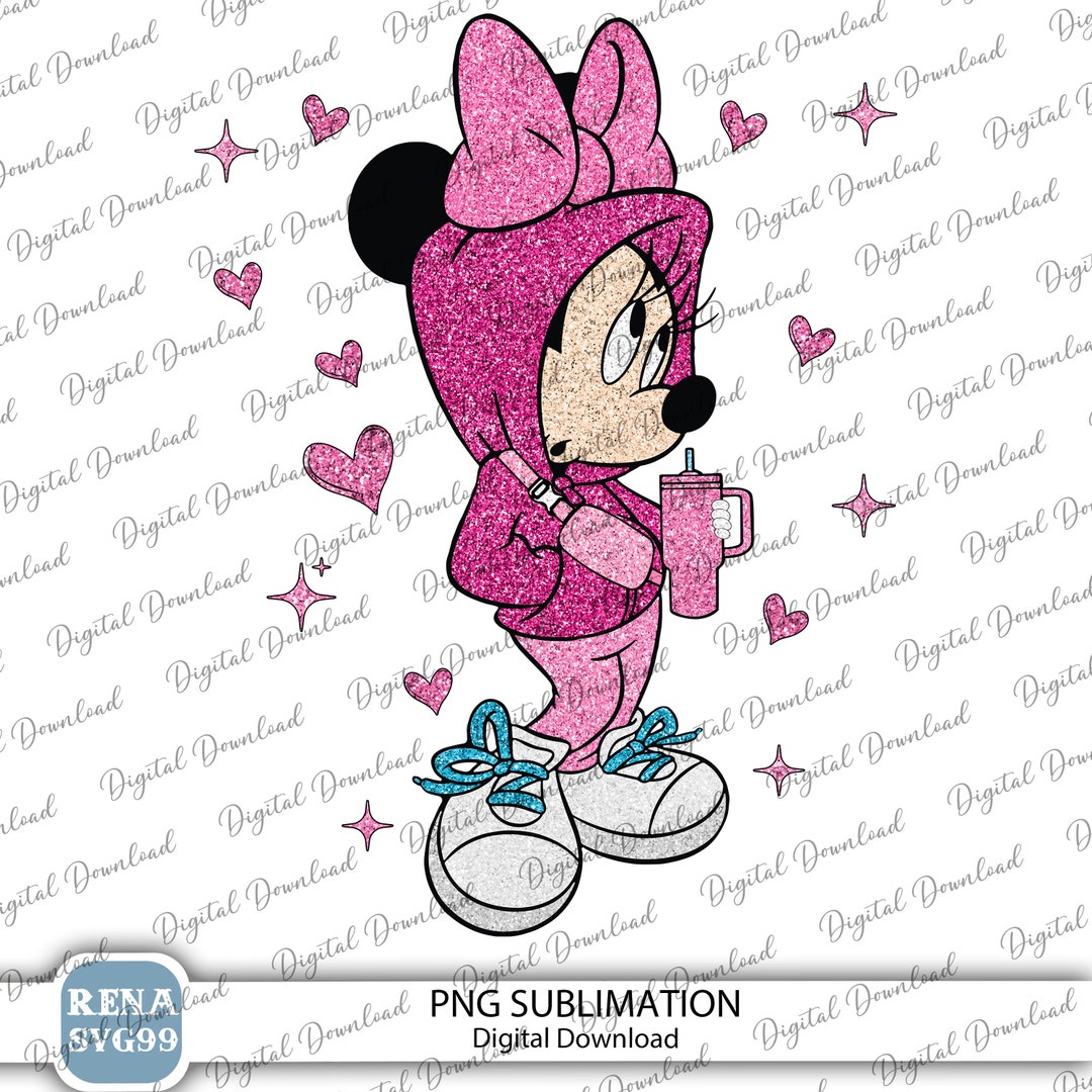 Glitter Valentine Boojee Mouse PNG, Glitter Boojee Happy Mouse Png ...
