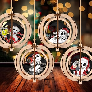 Christmas Movie Ornament Laser Cut File Svg,Funny Christmas Wood Sign Svg ,Christmas Characters Ornament Svg,Christmas Decor,Glowforge File