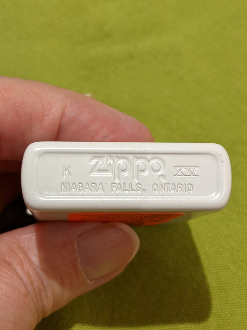Zippo Canadian Collectible White Matte Lighter 16 of 4000 Etsy