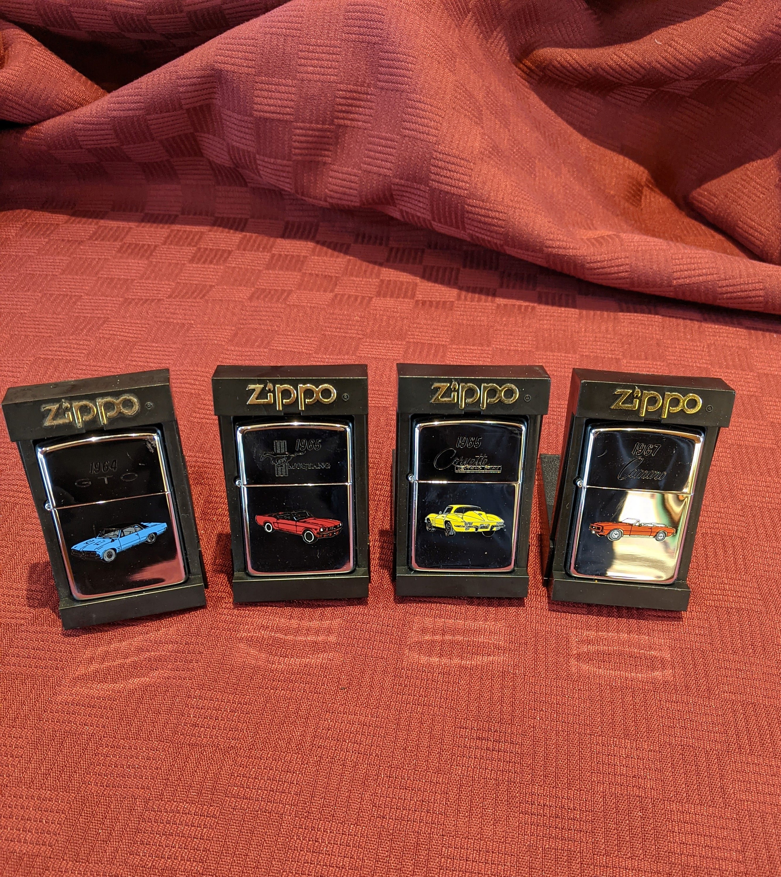 Zippo Super 60's Series Set of 4 Lighters - Etsy