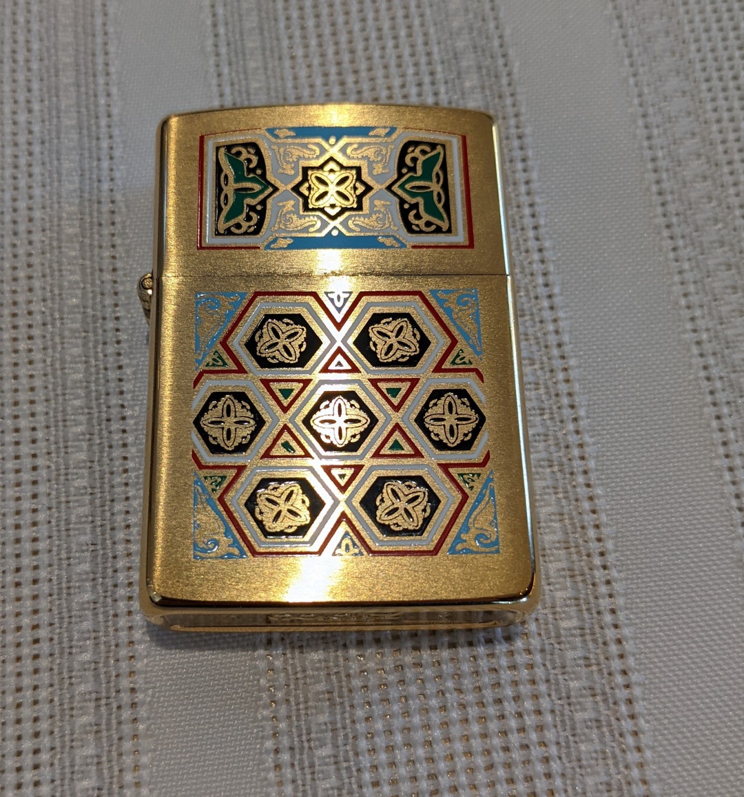 Zippo Toledo Octastar High Polished Brass Lighter - Etsy