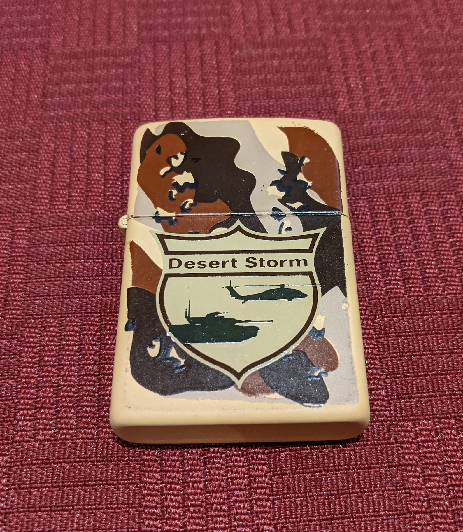 Zippo Desert Storm Lighter Etsy
