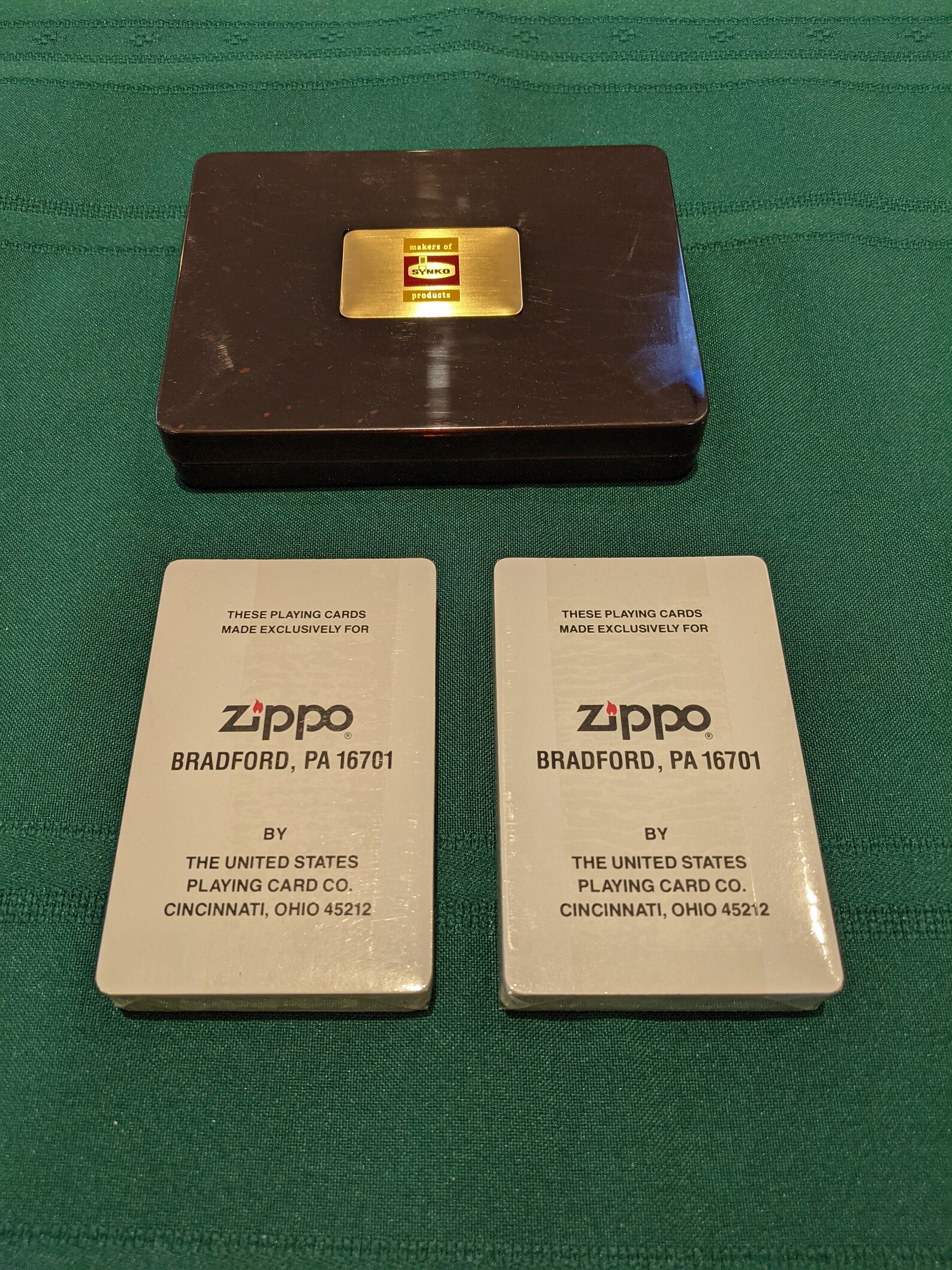 Zippo Playing Cards New in Plastic Case Etsy