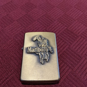 Japanese Issue Double Sided Armor Marlboro Cowboy Remember