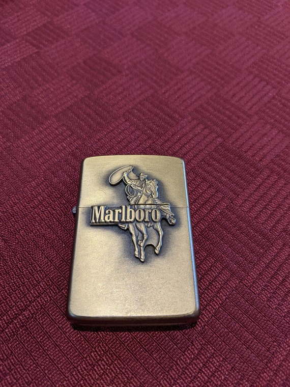 Rare Zippo Brass Marlboro Lighter - Etsy