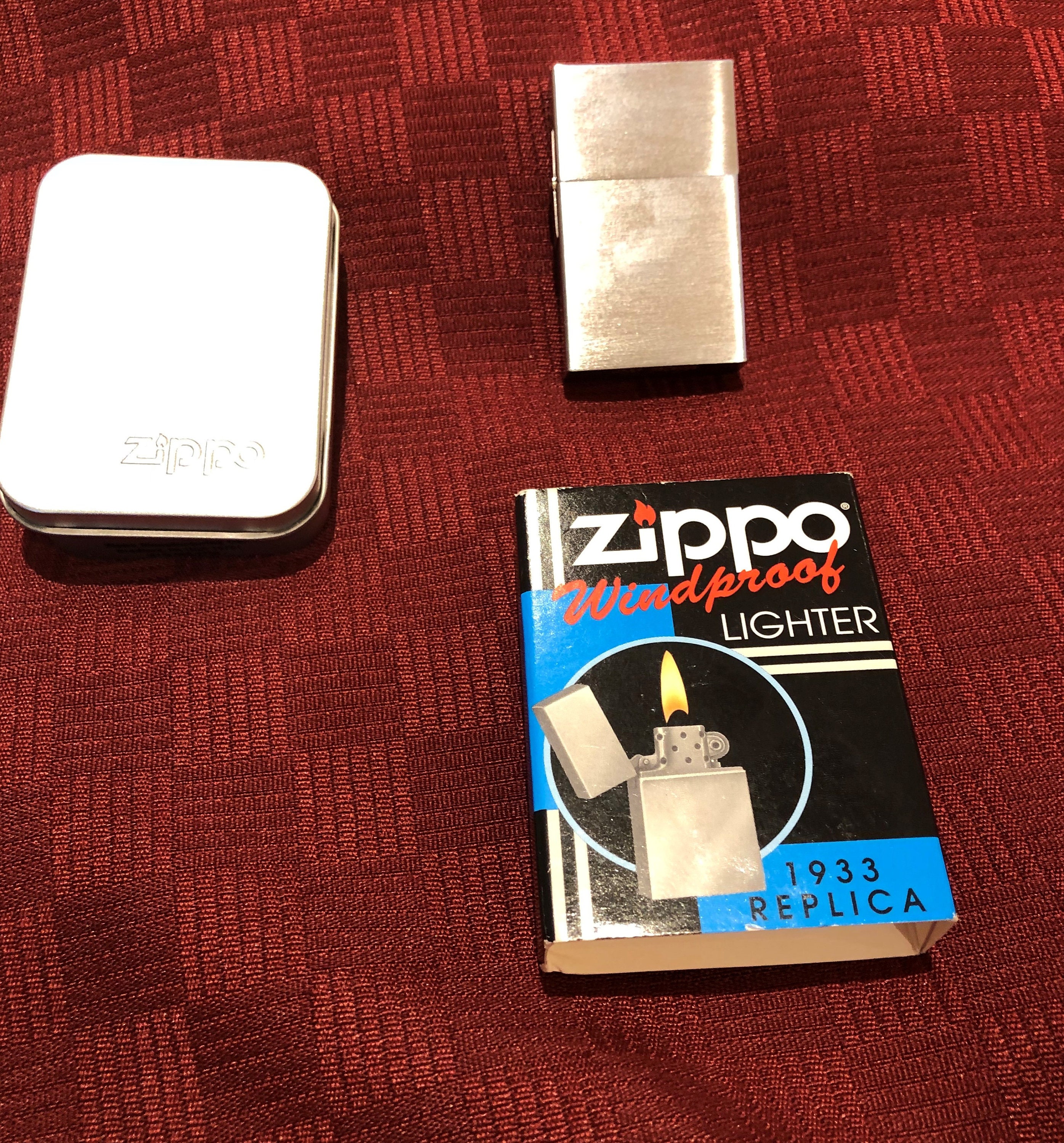 Zippo 1933 Replica Lighter First Release - Etsy Canada