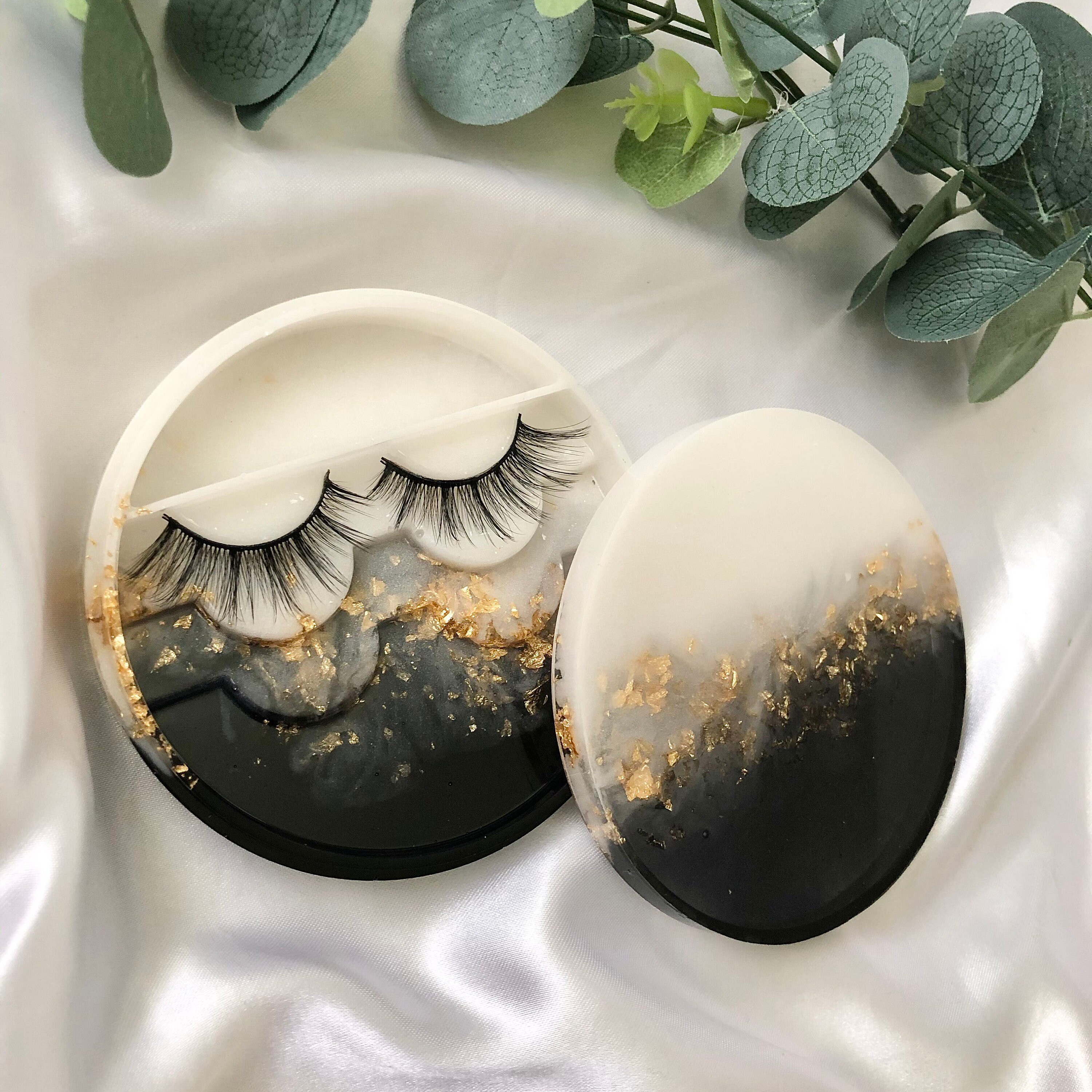 Handmade Resin Eyelash Tray Lash Storage Customized Resin Etsy