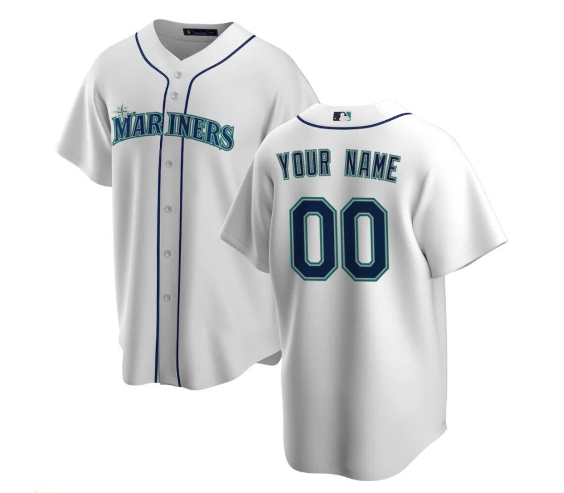 Personalized Seattle Mariners Jersey Seattle Mariners Jersey Etsy