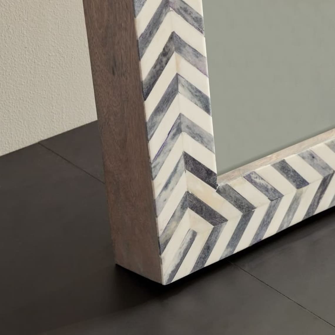 Bone Inlay Mirror, Bone Inlay Mirror Frame, Handmade Mirror Etsy