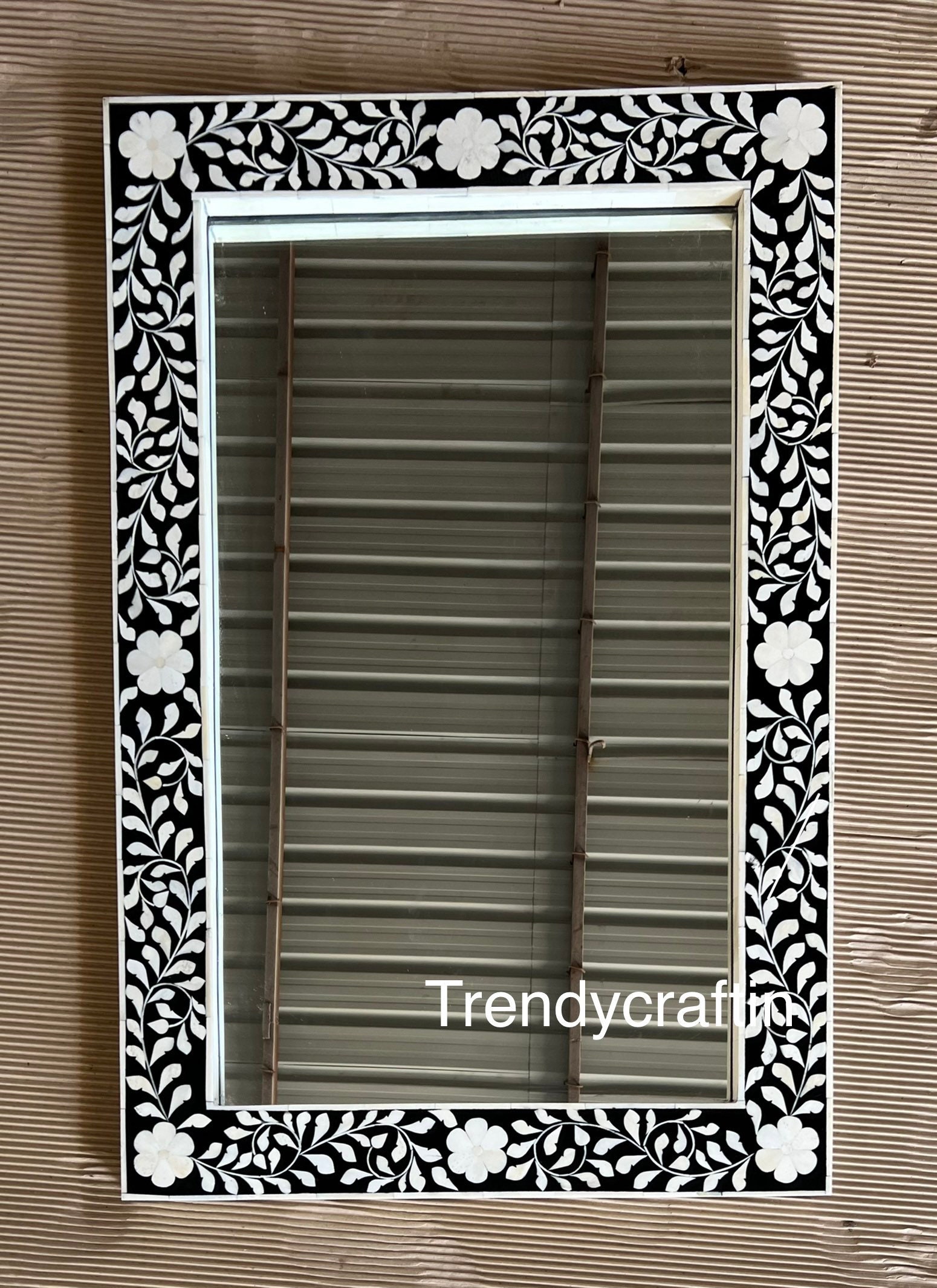 Bone Inlay Mirror Frame Handmade Mirror Bone Inlay Mirror - Etsy