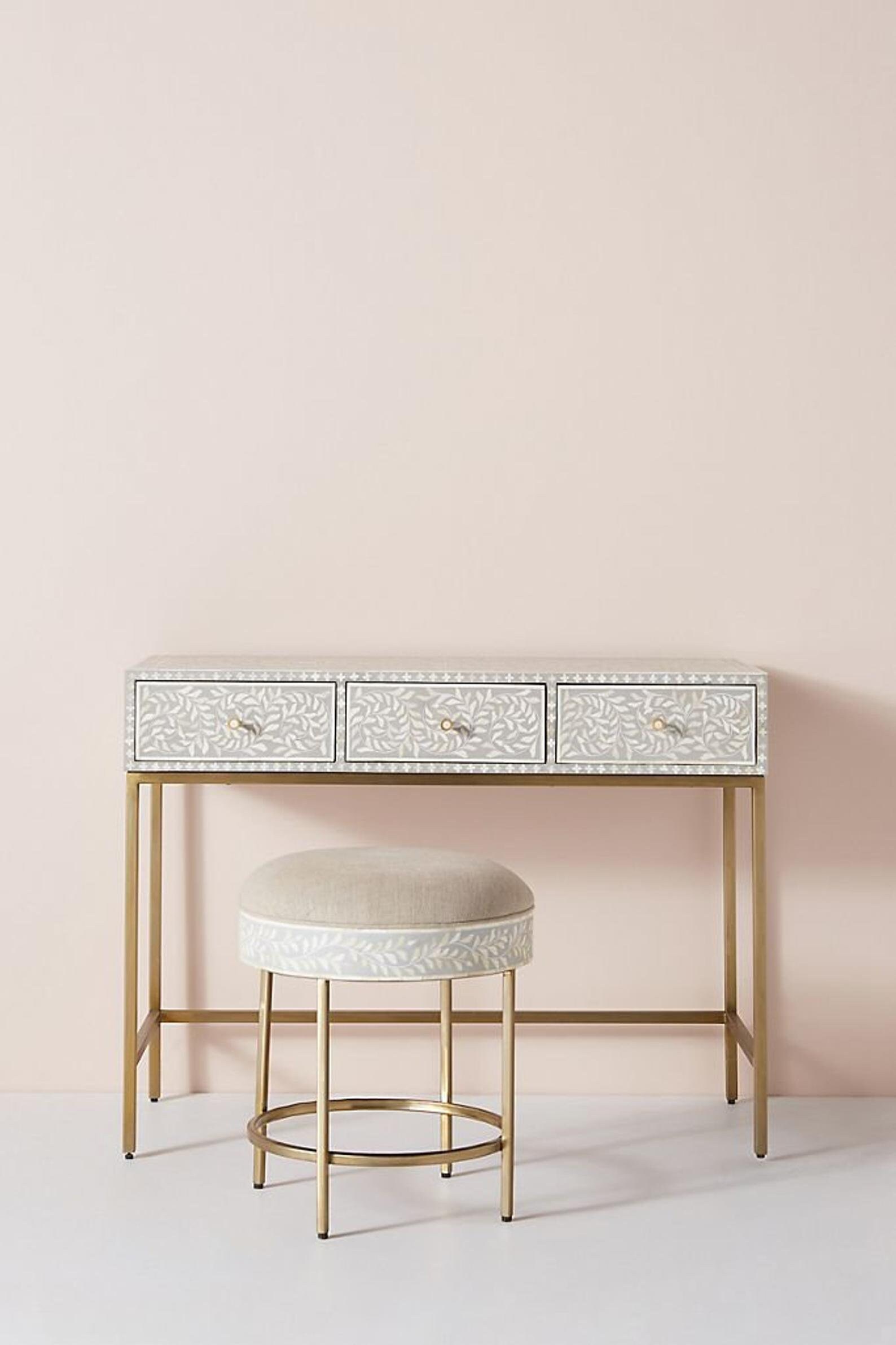 Bone inlay dressing table deals