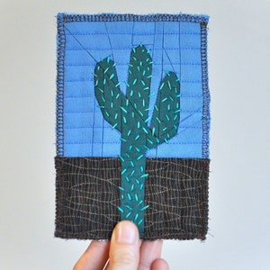 Modèle d'assemblage de papier de cactus