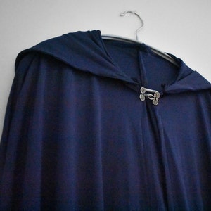 Navy Long Cape