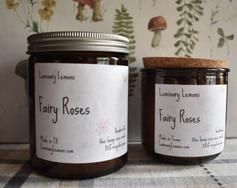 Fairy Roses Candle