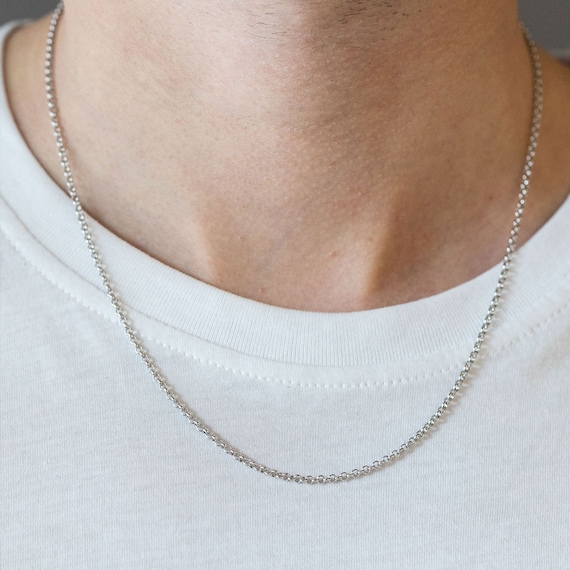 Men Fashion Simple V-Shaped Flat Snake Chain Necklace | Mens jewelry, Punk  jewelry, Womens necklaces