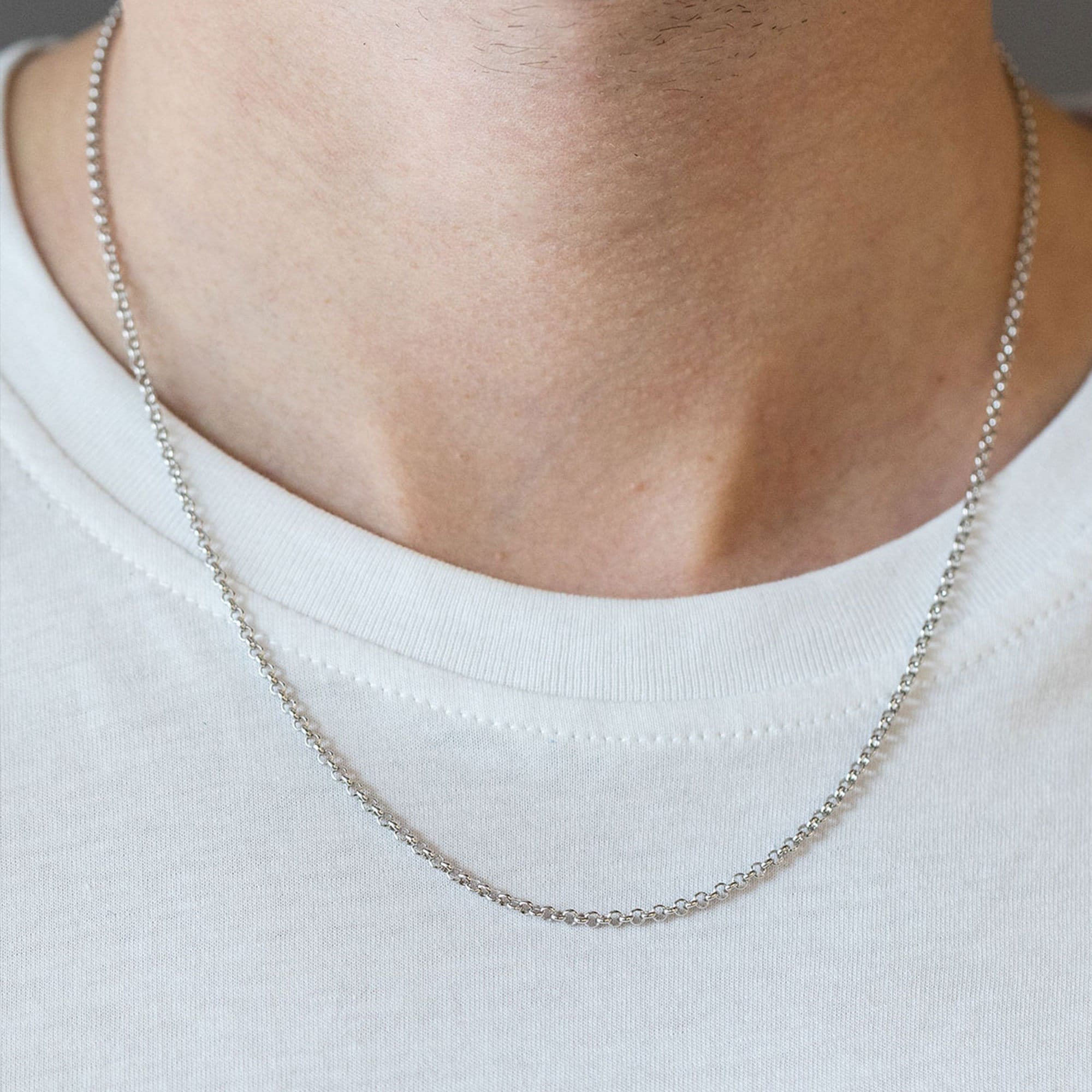 Ethereal White Gold Chain