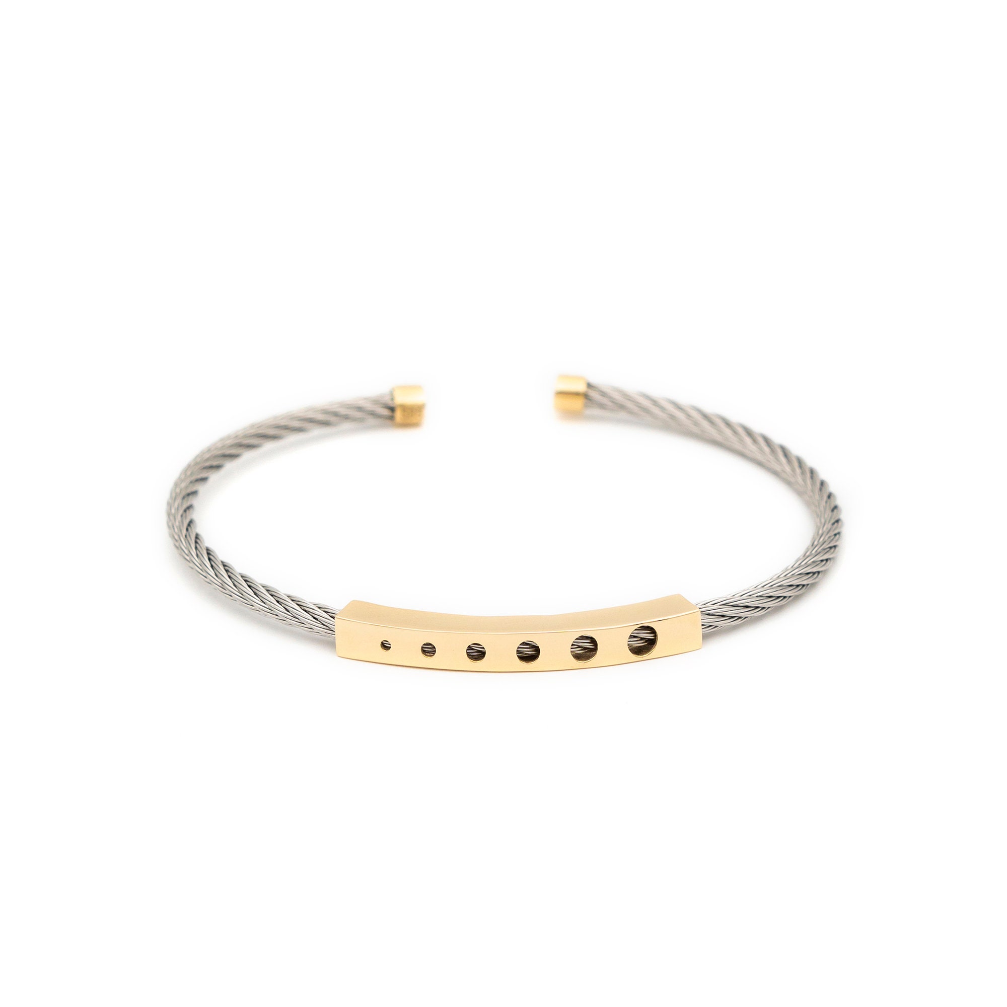 Men's Gold Bracelet 14k Solid Gold Open Cuff Bangle | Etsy