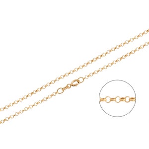 14 kt echt gouden hanger met lange halter, fitness-sieraden, atleetcadeau afbeelding 5