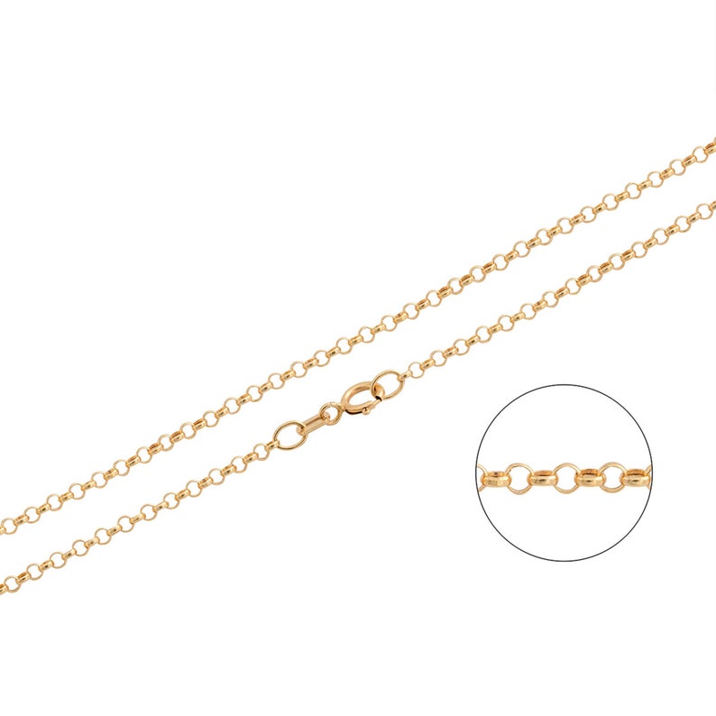 14 kt echt gouden hanger met lange halter, fitness-sieraden, atleetcadeau afbeelding 5