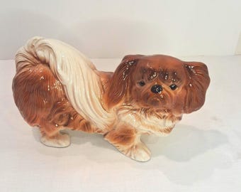 ヴィンテージ タンコリーの子犬 陶器製 犬置物 日本製 コレクター向け