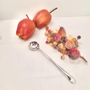 Silver plate melon spoon / Melon ball scoop / Melon ball maker / Melon scoop / Fine dining / Downton Abbey style / Melon scoops / Melon ball