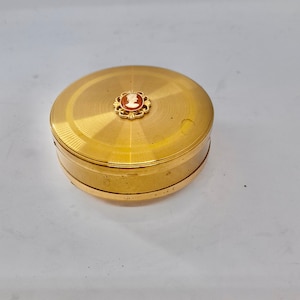 1950s Trinket box / Trinket box / Margaret Rose trinket box / 1950s style / 1950s bedroom / Trinket boxes / Gold trinket box / Vintage boxes
