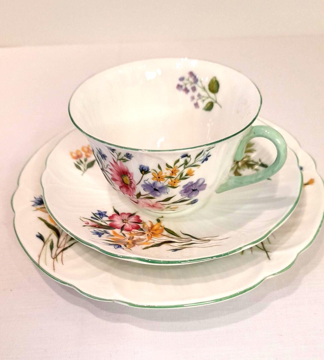 shelley花柄 蓋付きボウルアンティーク Shelley Tea Ware / Shelley Collectables / Shelley / 1930s Shelley