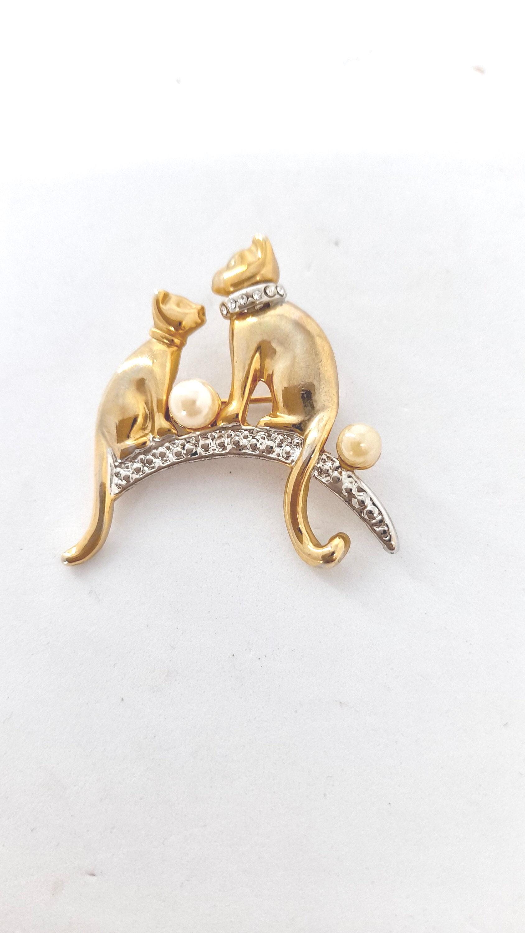 Butler Wilson Cats - Etsy UK