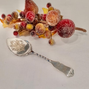 Silver plate cream spoon / Cream serving spoon / Cream server / Fine dining / Cream spoon / Spoon for serving cream / Downton Abbey style