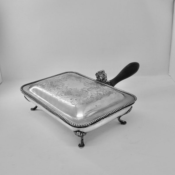 Edwardian Silent Butler / Crumb Tray / Edwardian Crumb tray / Silver Plate crumb tray / Downton Abbey / Downton Abbey lifestyle / 1920s