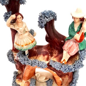 19th century Staffordshire ornaments / Staffordshire figurines / Staffordshire / 19th century home / Staffordshire flat backs