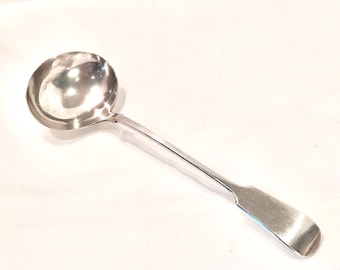 Ancienne Louche Ravinet D'Enfert En Métal Argenté Ou Argent Massif 800 – Très Belle Qualité