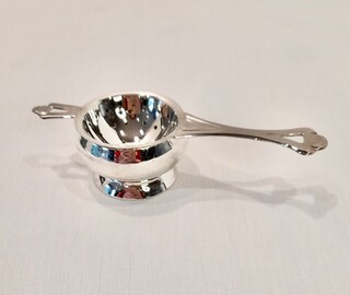 D23Y Filtro Per Tè In Acciaio Inox 304 Con Manici Pieghevoli E Coperchio Portafiltro – 2 Pezzi, Adatto A Tazze E Teiere, Lavabile In Lavastoviglie, Argento
