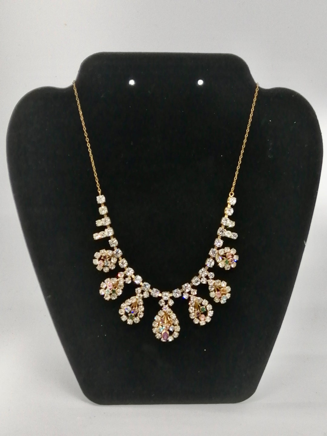 1950s Costume Jewellery / 1950s Paste Jewellery / Costume Diamond and ...