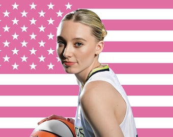 Paige Bueckers Flag Tapestry banner custom any size any design