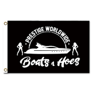 Prestige Worldwide Boats & Hoes Flag - Step Brothers Movie Tapestry