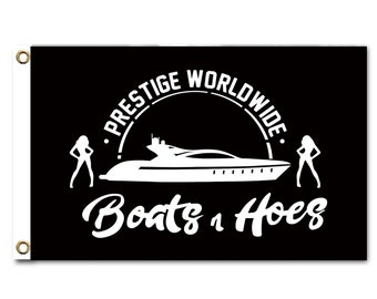Prestige Worldwide Boats & Hoes Flag - Step Brothers Movie Tapestry