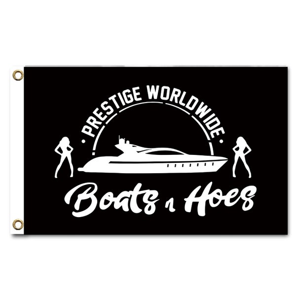Prestige Worldwide Boats & Hoes Step Brothers Movie Motivational Inspirational Office flag  Wall Hanging Decoration Tapestry banner