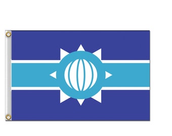 Antarctic Empire Flag Smpearth SMP Earth Dream Decoration Tapestry