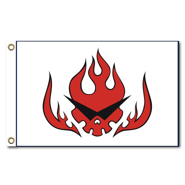 Team Dai Gurren Flag Gurren Lagann custom any size Banner 100D Polyester Decoration tapestry