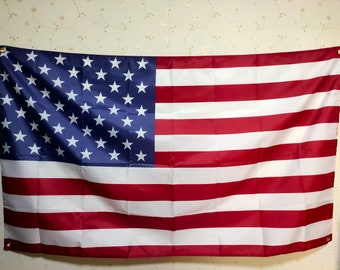 American flag custom any Size USA US national flag Tapestry 100D polyester