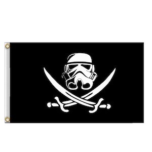 501st legion clone troopers Skull Flag banner any size tapestry wall decoration indoor outdoor use