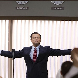 The Wolf of Wall Street - Jordan Belfort flag banner tapestry wall decoration custom any size and words