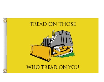 Tread on those who tread on you flag banner dont tread on me custom size Gadsden Flag 100D polyester tapestry funny flag wall decoration