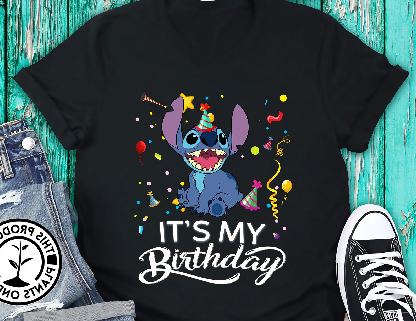 Stitch It's My Birthday Funny Stitch And Lilo Unisex Etsy