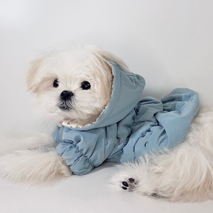 Pastel Coat || Dog Warm Winter Jacket, Dog Thick Coat, Warm Dog Hoodie