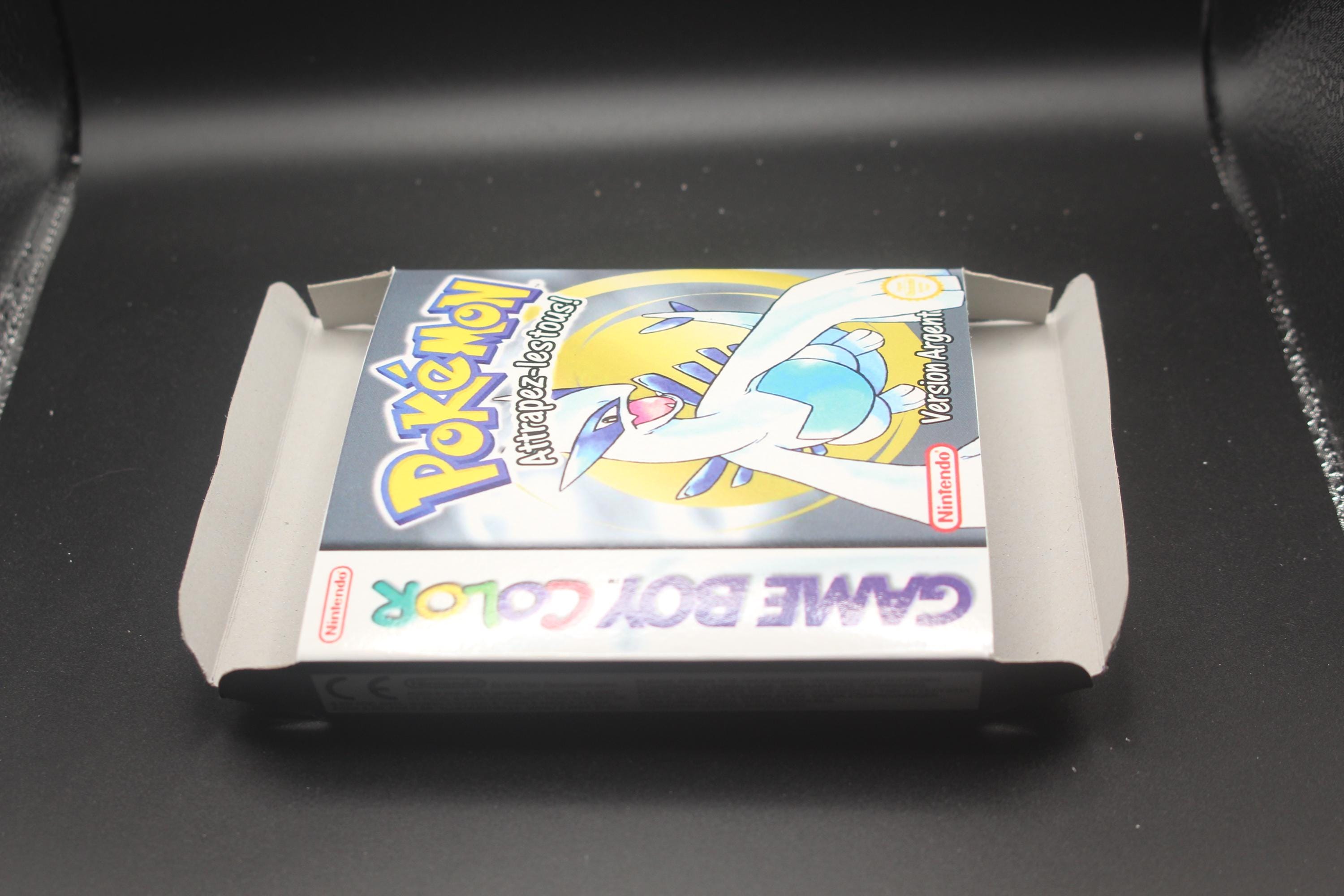 Pokemon Silver Gameboy Color Box Pokemon Silver Box - Game Boy Color Nintendo (choose Language) - Etsy