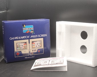 レインシャワー LP-57 ゲーム＆ウォッチ ボックス、マニュアル、トレイ